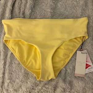 CALIA by Carrie Underwood Yellow Bikini Bottom
